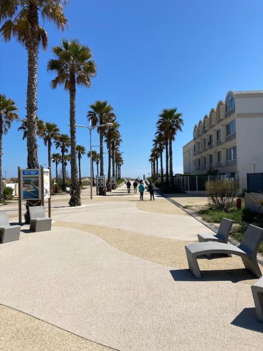 Studio Avec Terrasse En Bordure De Mer Marseillan  Exterior photo